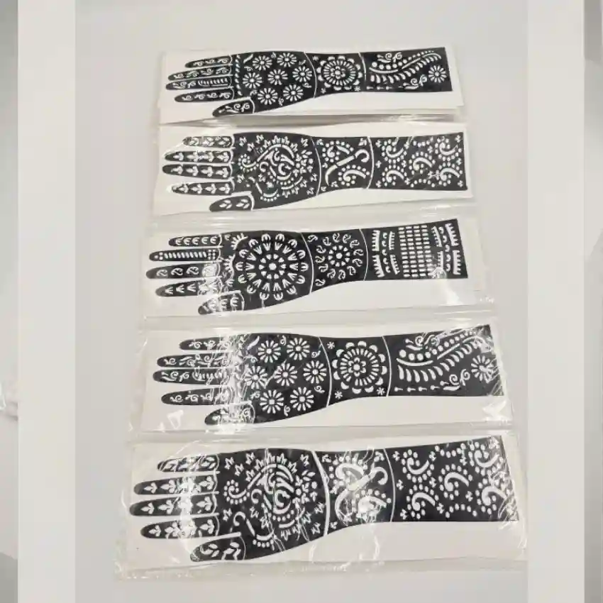Henna Tattoo Stencil