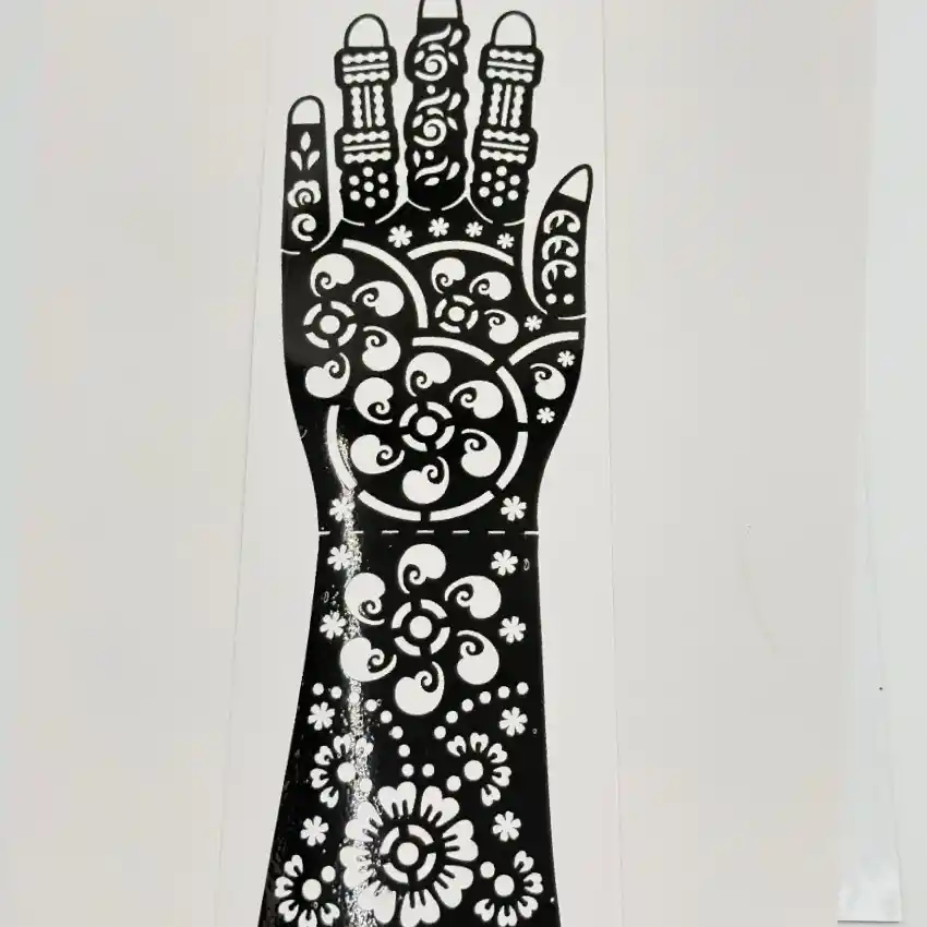 Henna Tattoo Stencil