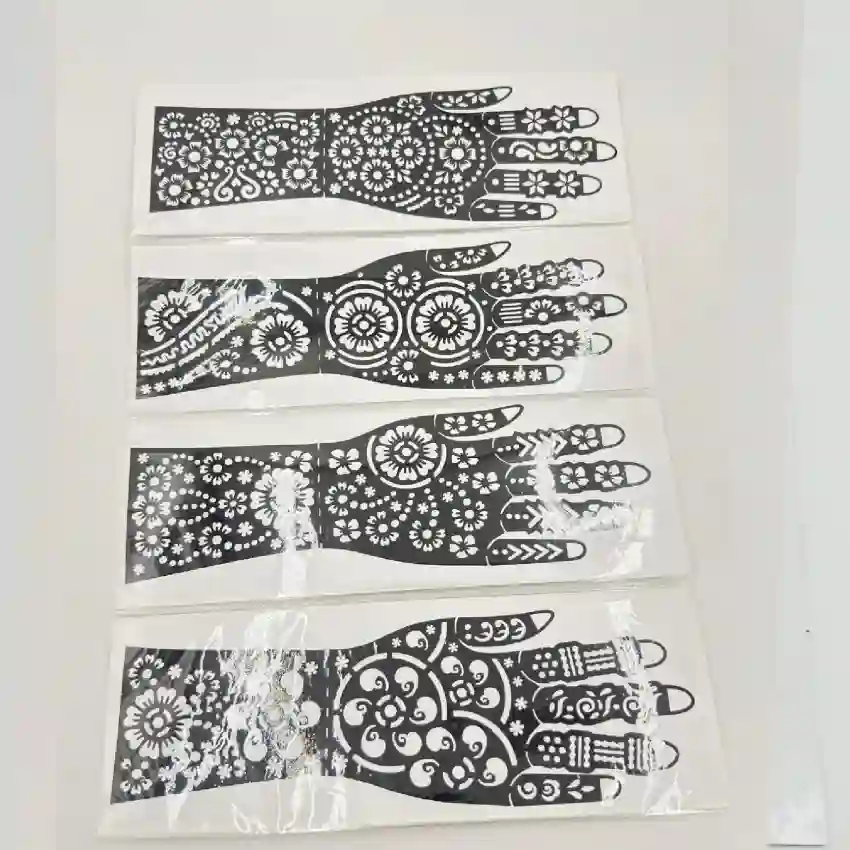 Henna Tattoo Stencil