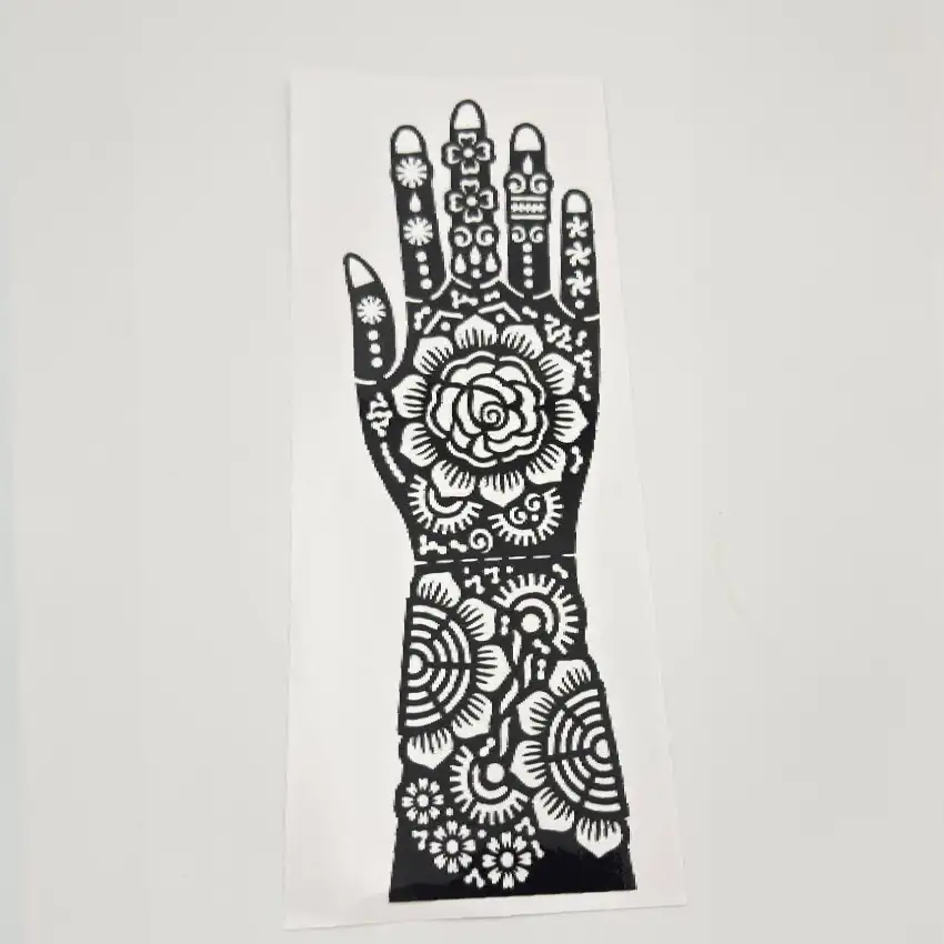 Henna Tattoo Stencil